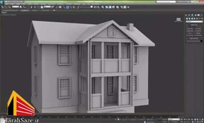 فیلم مدلسازی ساختمان با 3D Max