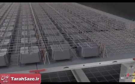 انیمیشن اجرای سقف یوبوت