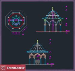 اتوکد جزییات آبنما
