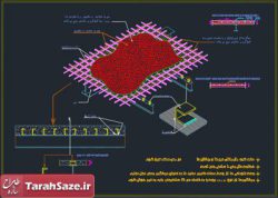 اتوکد جزییات سقف کامپوزیت